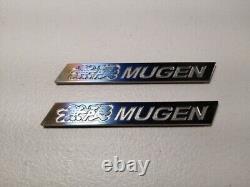 Honda Civic TypeR Mugen RR Rear Wing Titanium Emblem MUGEN Out of Print FD2 JDM