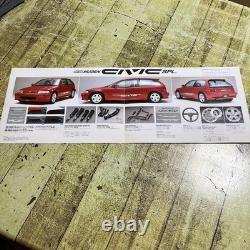 Honda Grand Civic Mugen Spec Catalog JDM Classic Car