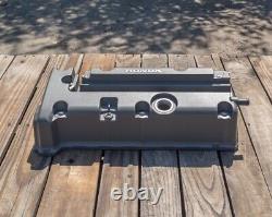 Honda K24 K20 K-SERIES type r civic rsx valve cover powder coated Mugen Gray