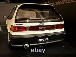 IG3126 1/18 Honda Civic EF9 SiR White ignition model MUGEN VTEC KANJO Style