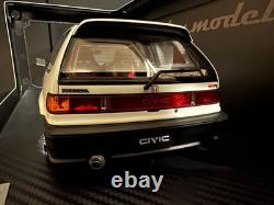 Ignition Model 1/18 Honda CIVIC EF9 SiR White Mugen Kanjo Style IG3126