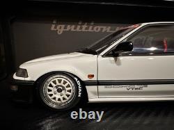 Ignition Model 1/18 Honda CIVIC EF9 SiR White Mugen Kanjo Style IG3126