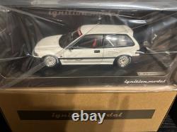 Ignition Model 1/18 Honda CIVIC EF9 SiR White Mugen Kanjo Style IG3126