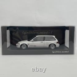 Ignition model 1/18 Honda CIVIC EF9 SiR White Mugen Type Wheel IG1291