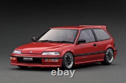 Ignition model IG3127 1/18 Honda CIVIC EF9 SiR Red Mugen CF-48 14-inch wheels
