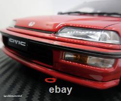 Ignition model IG3127 1/18 Honda CIVIC EF9 SiR Red Mugen CF-48 14-inch wheels