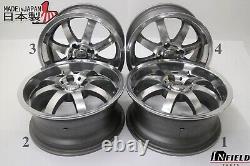 JDM 15 MUGEN NR 15x6.5 +50 4x100 RIMS HONDA CIVIC EF EG EK JAZZ FIT CRX #E3912