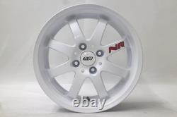 JDM 15 MUGEN NR 15x6.5J +45 4x100 RIMS HONDA CIVIC EF EG EK JAZZ FIT CRX #E3944