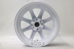 JDM 15 MUGEN NR 15x6.5J +45 4x100 RIMS HONDA CIVIC EF EG EK JAZZ FIT CRX #E3944