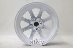 JDM 15 MUGEN NR 15x6.5J +45 4x100 RIMS HONDA CIVIC EF EG EK JAZZ FIT CRX #E3944
