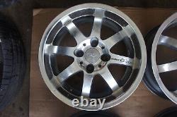 JDM 15 Mugen NR rims wheels for Honda civic integra eg6 sb3 dc2 ek4 eg9