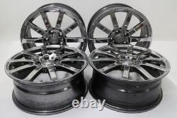 JDM 17 MUGEN NR 17x7 +53 5x114.3 RIMS HONDA CIVIC INTEGRA PRELUDE ACCORD #E3933