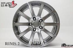 JDM 17 MUGEN NR 17x7 +53 5x114.3 RIMS HONDA INTEGRA CIVIC ACCORD PRELUDE #M5082