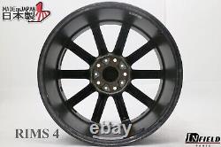 JDM 17 MUGEN NR 17x7 +53 5x114.3 RIMS HONDA INTEGRA CIVIC ACCORD PRELUDE #M5082