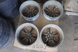 JDM 18 Mugen M5 wheels for honda civic fd2s dc5 rsx CL1 odyssey stream integra