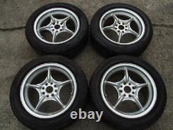 JDM 4x100 Civic Fit For Honda EF EF8 EF9 EG6 EK4 EK RNR Mugen Power Wheels Rims