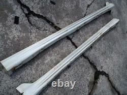 JDM 96-00 Side Skirts Spoiler Mugen Power For Honda Civic EK3 EL1 MB4 EK4 4Door