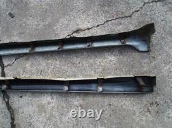 JDM 96-00 Side Skirts Spoiler Mugen Power For Honda Civic EK3 EL1 MB4 EK4 4Door