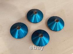 JDM GENUINE Mugen MF10 MF8 Wheel Center Cap 4pcs Honda Civic Integra Crx Rare