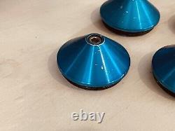 JDM GENUINE Mugen MF10 MF8 Wheel Center Cap 4pcs Honda Civic Integra Crx Rare