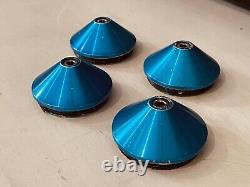 JDM GENUINE Mugen MF10 MF8 Wheel Center Cap 4pcs Honda Civic Integra Crx Rare