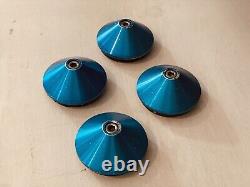 JDM GENUINE Mugen MF10 MF8 Wheel Center Cap 4pcs Honda Civic Integra Crx Rare