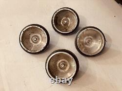 JDM GENUINE Mugen MF10 MF8 Wheel Center Cap 4pcs Honda Civic Integra Crx Rare