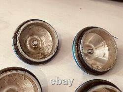 JDM GENUINE Mugen MF10 MF8 Wheel Center Cap 4pcs Honda Civic Integra Crx Rare