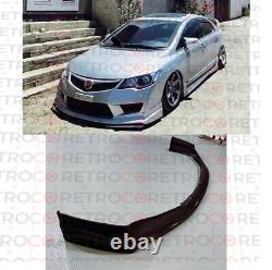 JDM HONDA Civic 8th Gen Fd2 Type R Front Bumper Lip Style For Mugen Style