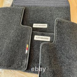 JDM MUGEN Black Floor Mat Set HONDA CIVIC FK8 TYPE R Genuine Unused