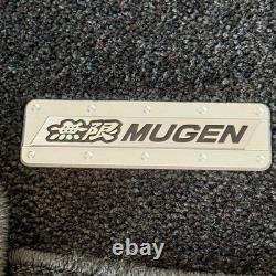 JDM MUGEN Black Floor Mat Set HONDA CIVIC FK8 TYPE R Genuine Unused