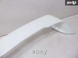 JDM MUGEN Honda ACURA CIVIC FD2 CSX TRUNK SPOILER WING OEM WHITE NH609P USED