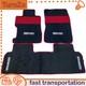 Jdm Mugen Nylon Floor Mats Carpets Front Rear 1set For 06-11 Honda Civic 4dr 5dr