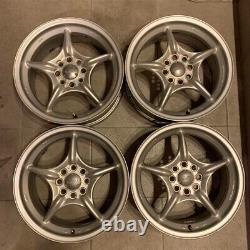 JDM MUGEN RNR 15inch 6.5J+45 4x100/114.3 4wheel honda civic dc2 rare