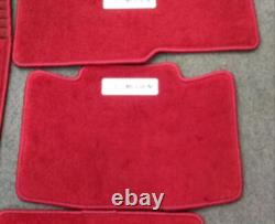 JDM MUGEN Red Floor Mat Set HONDA CIVIC FK8 TYPE R Genuine Used