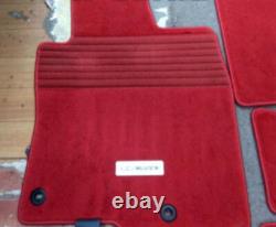 JDM MUGEN Red Floor Mat Set HONDA CIVIC FK8 TYPE R Genuine Used