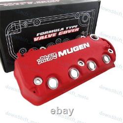 JDM MUGEN Style Type R Engine Valve Cover For 1992-1995 Honda Civic SOHC VTEC