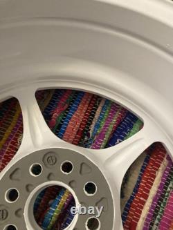 JDM Mugen RNR Wheel 15x6.5 +38 White Honda Civic CRX