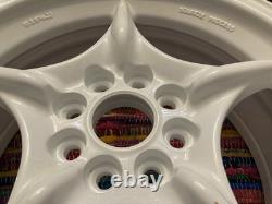 JDM Mugen RNR Wheel 15x6.5 +38 White Honda Civic CRX
