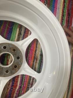JDM Mugen RNR Wheel 15x6.5 +45 White Honda Civic CRX