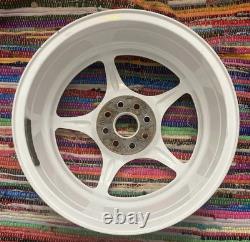 JDM Mugen RNR Wheel 15x6.5 +45 White Honda Civic CRX