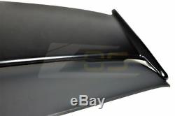 JDM Type-R PRIMER BLACK Rear Roof Wing Spoiler For 96-00 Honda Civic Hatchback