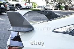 JDM Type-R PRIMER BLACK Rear Trunk Lid Wing Spoiler For 16-20 Honda Civic Coupe