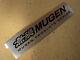 Jdm Mugen Dealer Decal Sticker Plate Badge Honda Acura Civic Crx Integra S2000