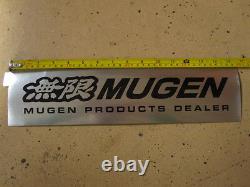 Jdm Mugen Dealer Decal Sticker Plate Badge Honda Acura CIVIC Crx Integra S2000