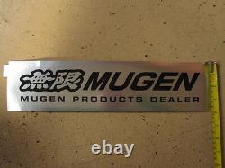 Jdm Mugen Dealer Decal Sticker Plate Badge Honda Acura CIVIC Crx Integra S2000