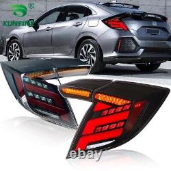 LED Mugen Smoke Tail Lights FOR HONDA CIVIC HATCHBACK FK7 FK8 TYPE-R 2016-2020