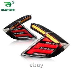 LED Mugen Smoke Tail Lights FOR HONDA CIVIC HATCHBACK FK7 FK8 TYPE-R 2016-2020