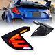 Led Tail Lights For Honda Civic Hatchback 2017-2020 Mugen Fk7 Fk8 4pcs Rear Lamp