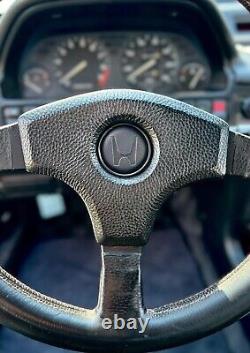 Leather Horn Button for MOMO Renown Wheel For Honda Civic Integra Mugen JDM ITR